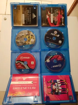 Bundle Giochi FIFA PS4 (17, 18, 19, 20)