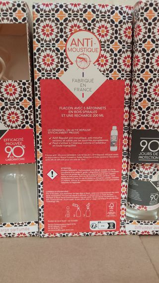 1 palet de 600 Difusor repelente mosquitos 2400€