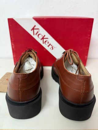 Zapatos Kickers Marrones Talla 36