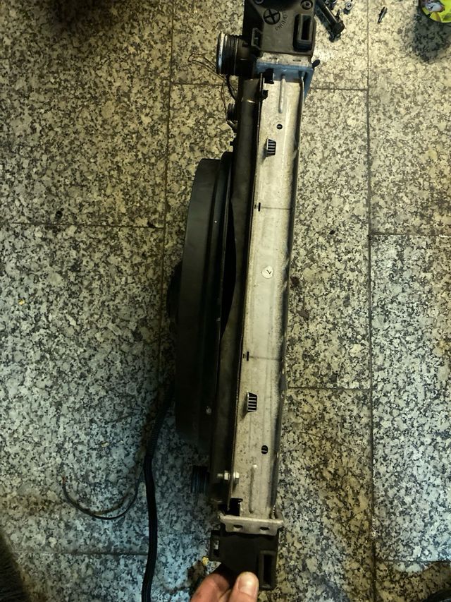 Radiador con electroventilador bmw e36