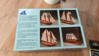 Juan Sebastián Elcano, modello di artigianato latino