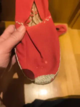 Alpargatas esparto rojas