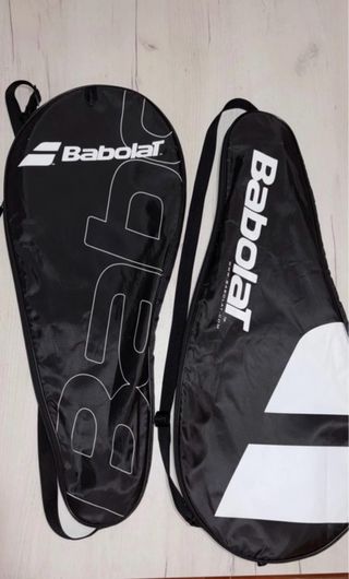 Funda Raqueta Babolat Negra y Raqueta de tenis