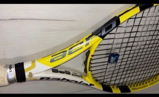 Funda Raqueta Babolat Negra y Raqueta de tenis