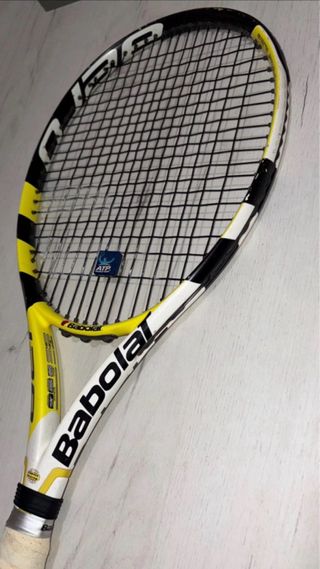 Funda Raqueta Babolat Negra y Raqueta de tenis