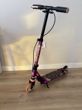 Patinete morado niña oxelo mid5