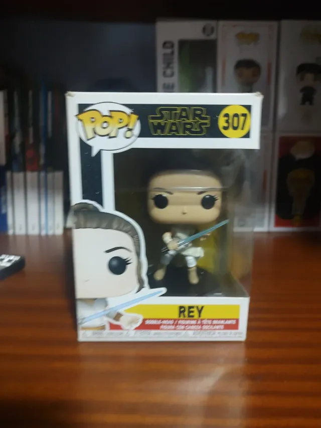 Funko Pop Star Wars Rey Los Últimos Jedi 307
