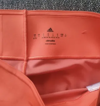 Mallas Piratas Adidas Naranja Climalite