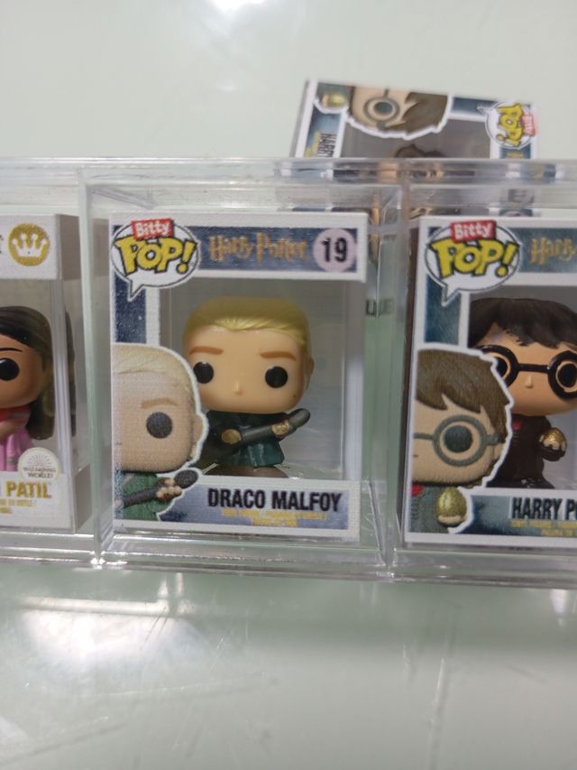 Funko Pop! Harry Potter: Draco, Parvati, Fleur del