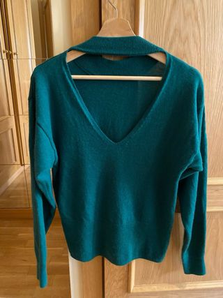 Jersey Benerice Lana Cachemira Escote Espalda