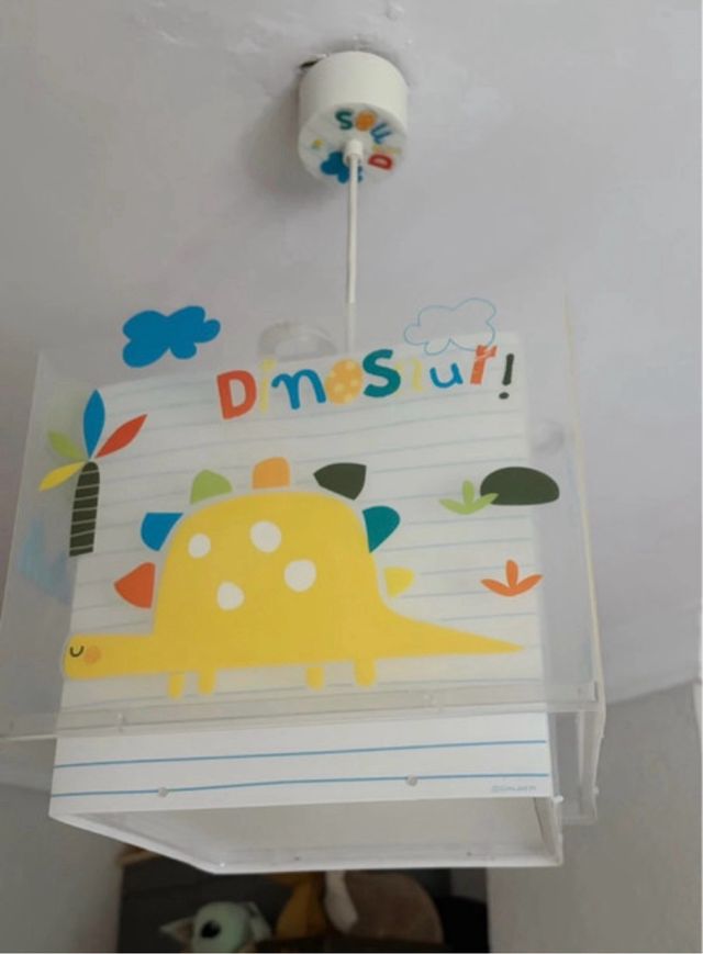 Lámpara infantil dinosaurio