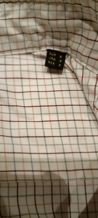 Camisa de vestir a cuadros