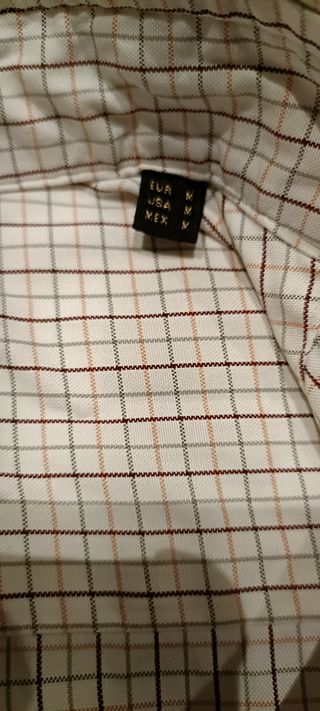 Camisa de vestir a cuadros