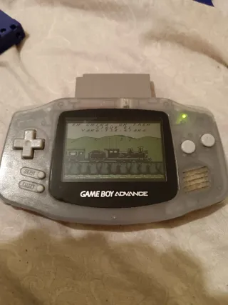 Nintendo Game Boy Advance Gris Transparente