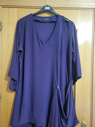 Jean Marie Philippe Blusa Morada Talla XL