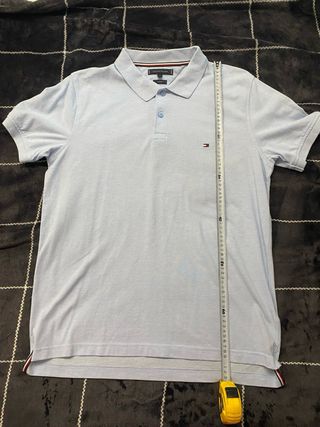 Polo Tommy Hilfiger Hombre Azul claro XL