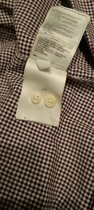 Camisa Superdry Cuadros Marrón y Blanco