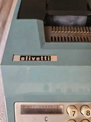 Calcolatrice meccanica Olivetti Summa Prima 20