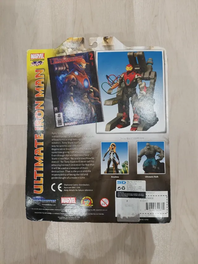 Marvel Select Ultimate Iron Man Figura