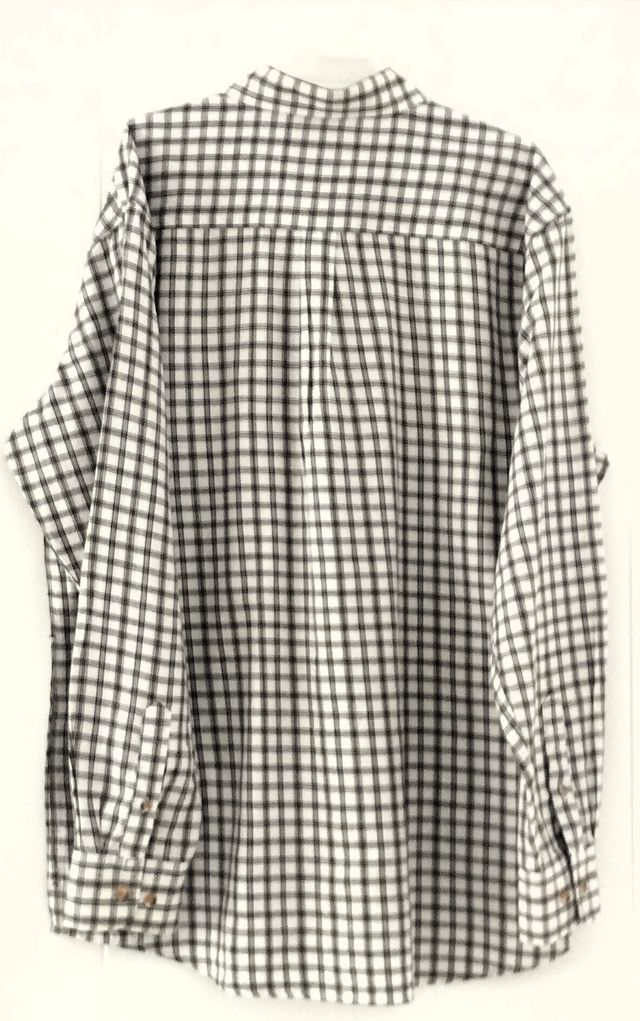 Camisa de manga larga a cuadros hombre Talla L