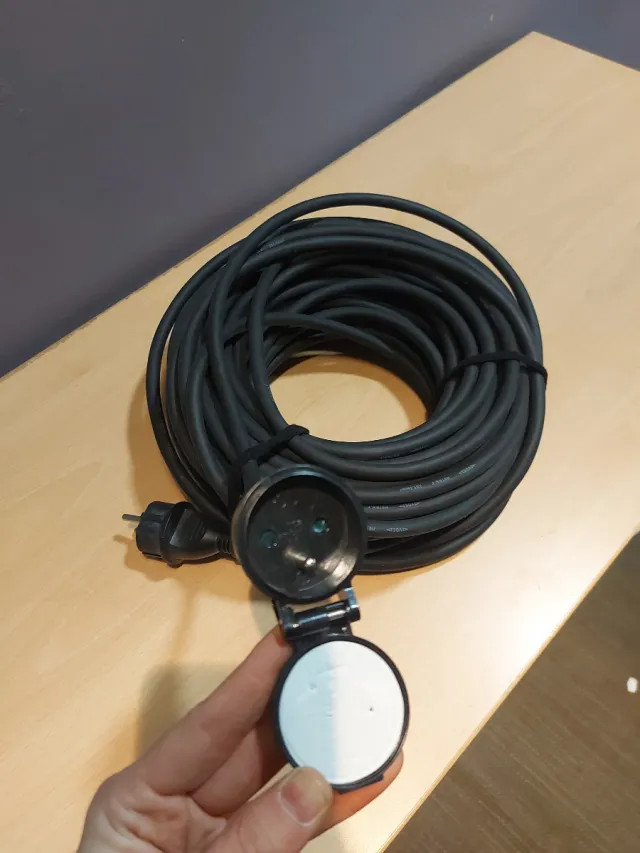 Cable alargador eléctrico 20m