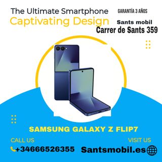 Samsung Galaxy Z Flip7 5G blu da 512 GB SIGILLATO