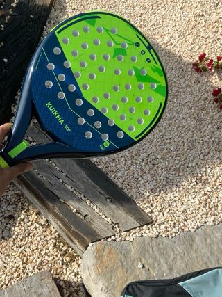 Raqueta Padel Kuikma 500 Verde/Azul