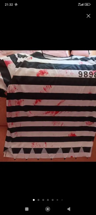 Disfraz familia prisioneros y policia (5,12,L,XL