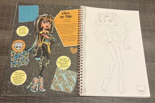 2 libri di design e moda di Monster High