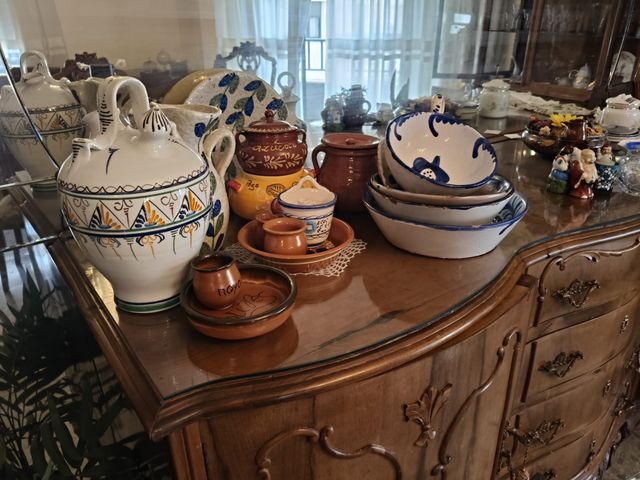 Lote de cerámica artesanal