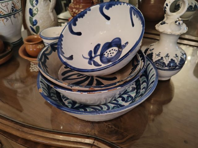 Lote de cerámica artesanal