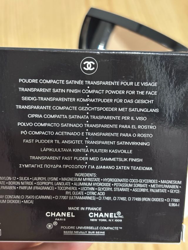 Polvos Compactos Chanel 30 Naturel