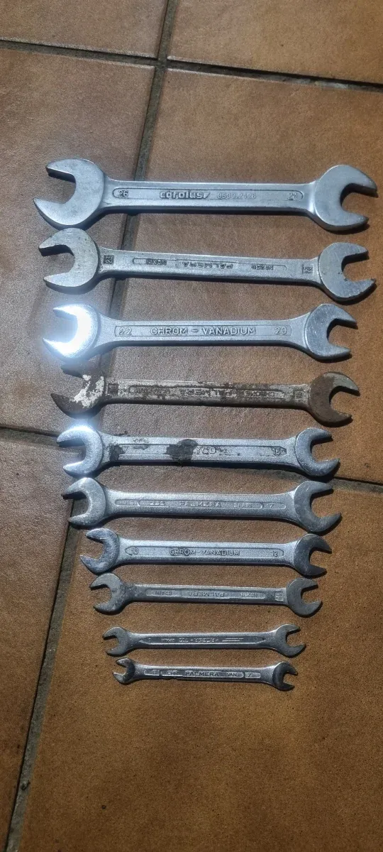 Juego de llaves fijas