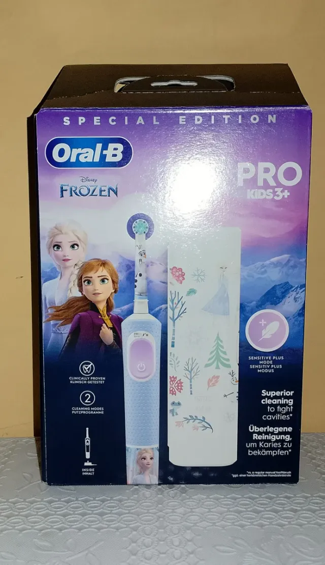 ✅Cepillo Eléctrico Oral-B PRO - Edición Frozen