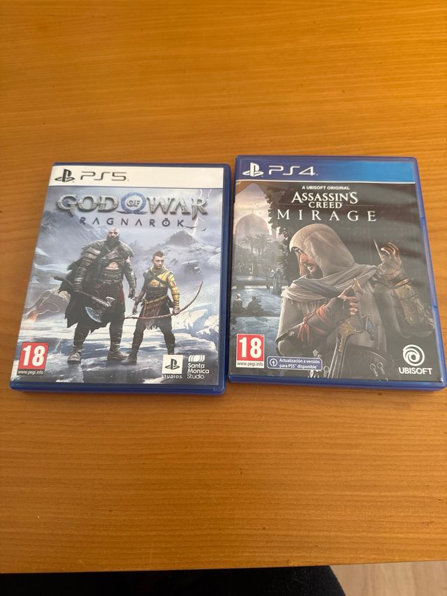 PACK 2 JUEGOS PS5 + PS4