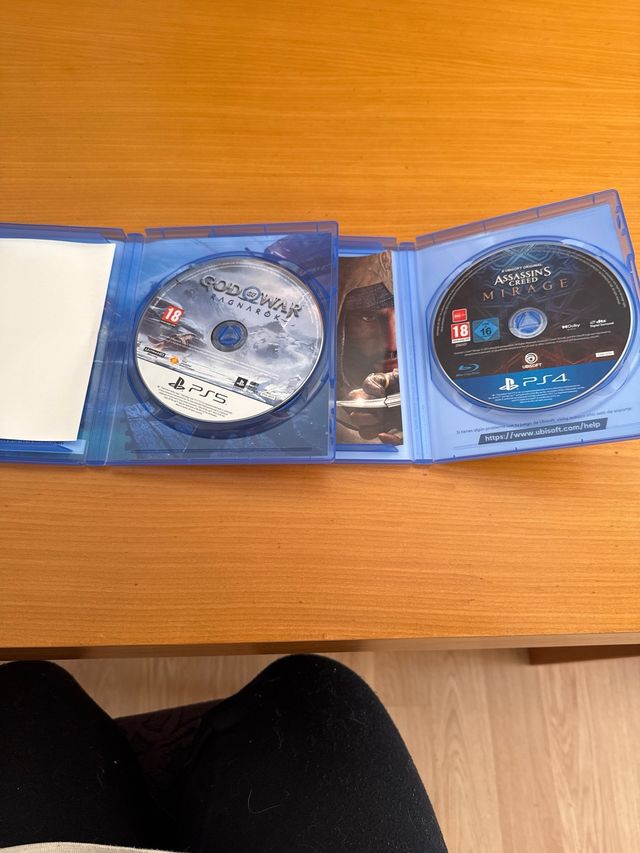 PACK 2 JUEGOS PS5 + PS4