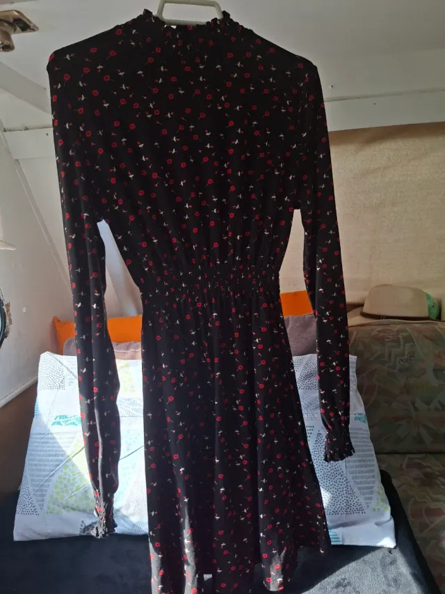 Vestido INSIDE estampado marrón