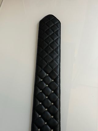 Cintura Liu Jo nera con borchie dorate