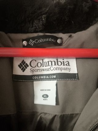 Abrigo Columbia Caballero Talla XL