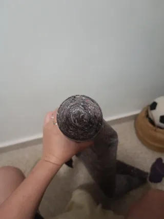 Manta protectora de fieltro gris