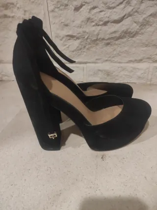 Zapatos de fiesta negros para mujer