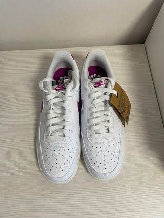 Nike Court Vision Blancas y Moradas