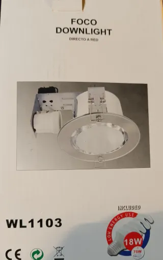 6 Focos Empotrables LED