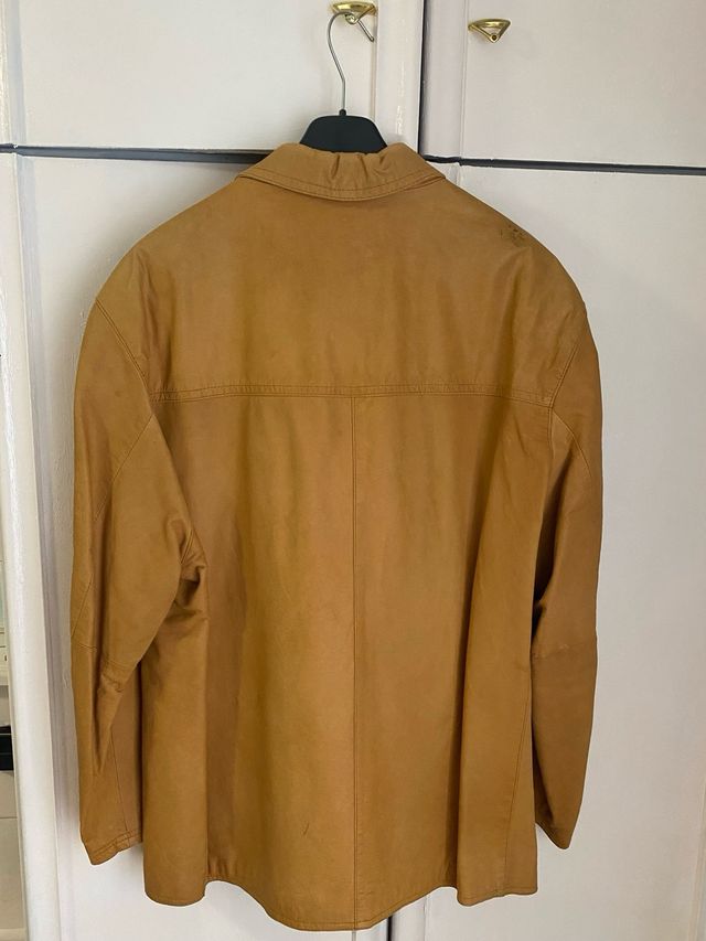 Chaqueta de cuero hombre