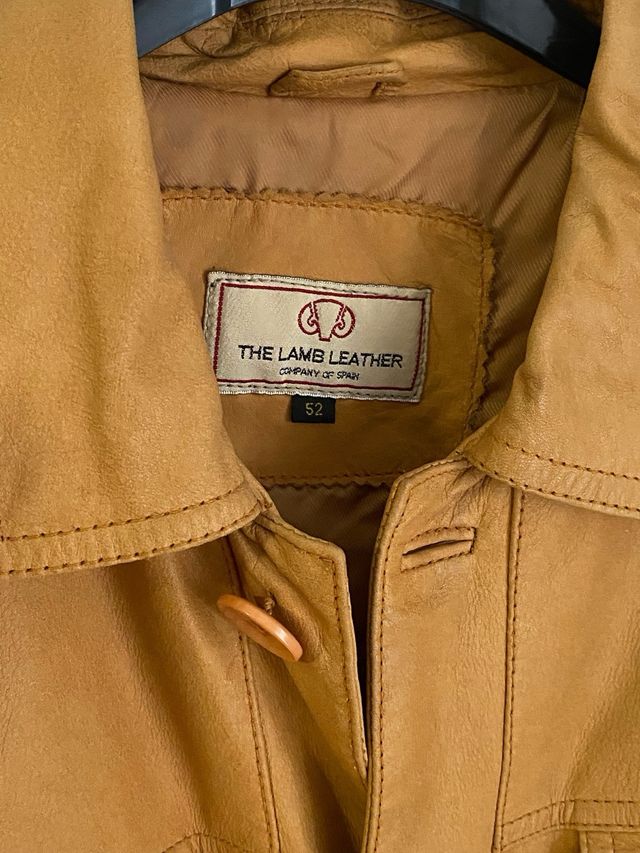 Chaqueta de cuero hombre