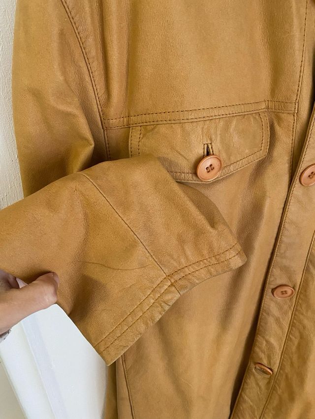 Chaqueta de cuero hombre