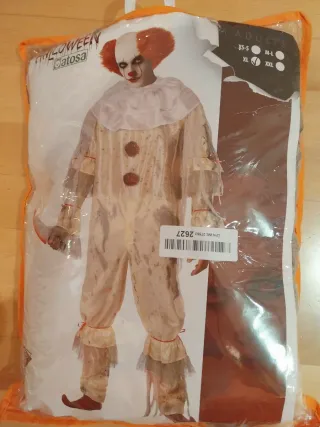 Disfraz Payaso Asesino Adulto Datosa