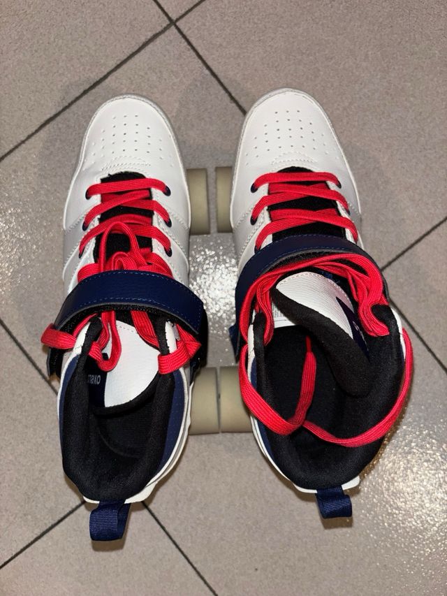 Patines quad (en paralelo) marca Oxelo talla 43