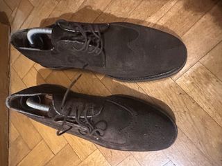 Zapatos Sebago ante marrón hombre