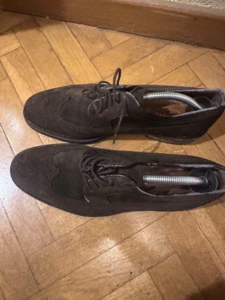 Zapatos Sebago ante marrón hombre